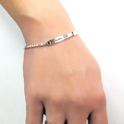 スターリングシルバー銀925・高純度ゲルマニウム粒4石 ブレスレット 日本製 スターリングシルバー925 喜平ブレスレット 極太220g 腐食防止加工