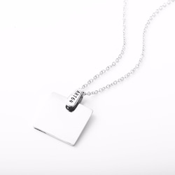 囍字ネックレスNecklace Silver Pendant-ART64 3枚目の画像