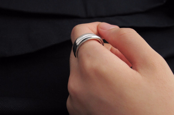64DESIGN訂製戒指-造型戒 B-Ring 純銀戒指 第5張的照片