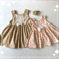 ステラ・ルー　リンクコーデ　120 ワンピース ステラルーS＆子供服(ピンクワンピース 80～120) リンクコーデ