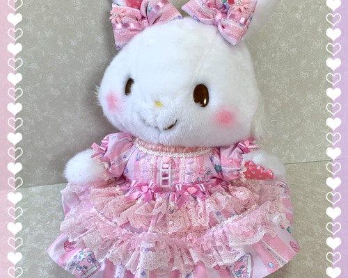 ウィッシュミーメル　swimmer柄ワンピースセット　メルメルドール 0_e316b07453470ee804099ce57308