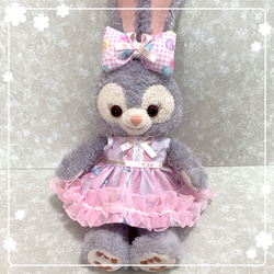 ウィッシュミーメルメルメルドール ピンクベロアwinterコスチューム