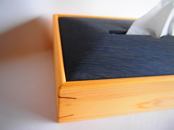Tissue Case　ブルー 3枚目の画像