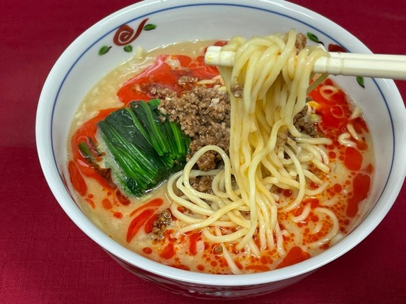 贅沢担々麺セット！！　熱湯で溶くだけで簡単に本格中国料理店の担々麺がお楽しみ頂けます(^^♪ 6枚目の画像