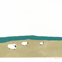 羊たちの散歩 1枚目の画像