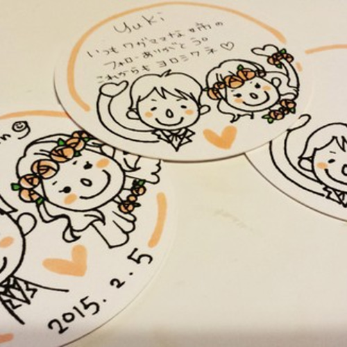 似顔絵オーダー　似顔絵　A3 10名様　28まで 似顔絵 イラスト オーダー ☆ 誕生日 似顔絵 A4 色紙 B4 A3