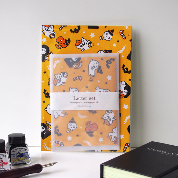 ハロウィンのレターセット レターセット wach works 通販
