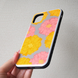 強化玻璃 iPhone 保護殼 [Marigold] #相容 iPhone15 第3張的照片