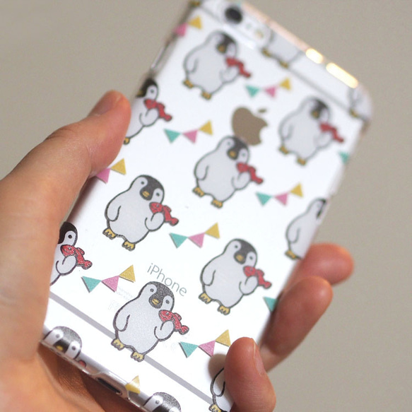 iPhone 透明保護殼 [企鵝] #兼容 iPhone15 第3張的照片