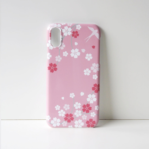 桜とツバメのiPhoneケース 5枚目の画像
