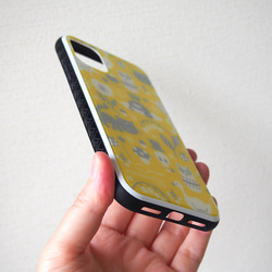 強化玻璃iPhone殼【檸檬黃】#相容iPhone15 第4張的照片