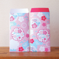 [Creema限量春天幸運袋]櫻花Ryusui圖案iPhone手機殼和櫻花雪環圖案慶典袋 第5張的照片