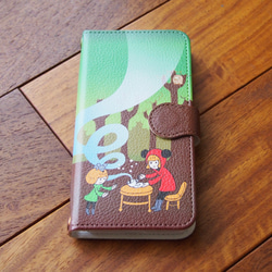 [SALE]森林茶會iPhone7/8/SE2/SE3筆記本型保護殼 第6張的照片