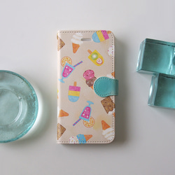 [SALE]冰淇淋（淺米色）iPhone 7/8 / SE2筆記本式保護套 第3張的照片