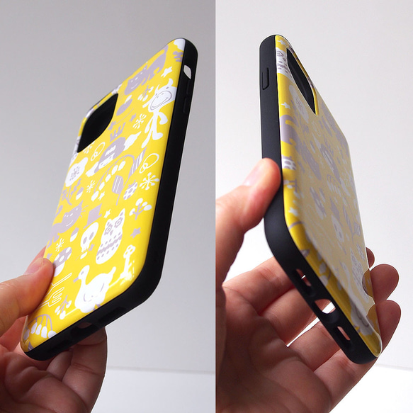 檸檬黃 IC 卡存儲 iPhone 手機殼 第4張的照片