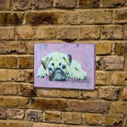 Pug / dog canvas art 第2張的照片