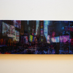Title "New York, Times square"　contemporary art 第1張的照片