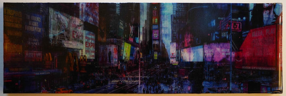 Title "New York, Times square"　contemporary art 第4張的照片