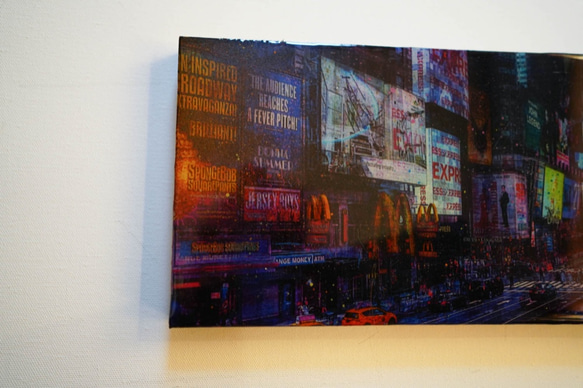 Title "New York, Times square"　contemporary art 第9張的照片