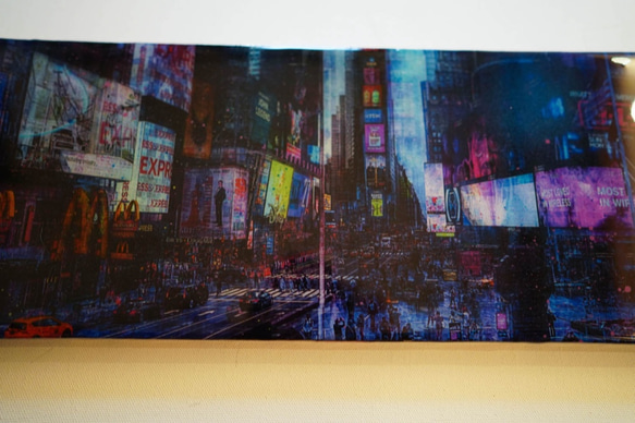 Title "New York, Times square"　contemporary art 第10張的照片