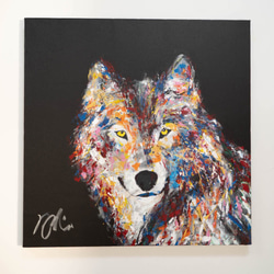 Title "Wolf" contemporary art 第1張的照片