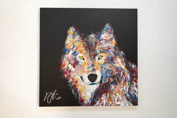 Title "Wolf" contemporary art 第1張的照片