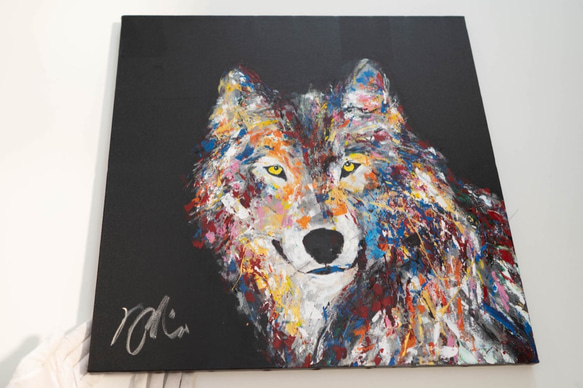 Title "Wolf" contemporary art 第2張的照片