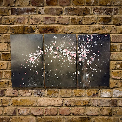 Sakura / 桜のスプレーアート作品 絵画 TOMOYA 通販 1668092