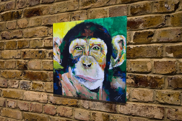 Monkey / animal canvas art 第2張的照片