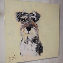 Schnauzer / Dog canvas art 第2張的照片