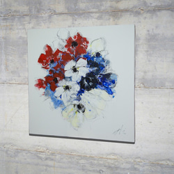 Flower / modern canvas paint art for interior 第2張的照片