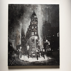 Title "City scape composition #13" / contemporary art 第1張的照片