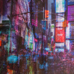 Title "New York, Times Square" contemporary art 第2張的照片