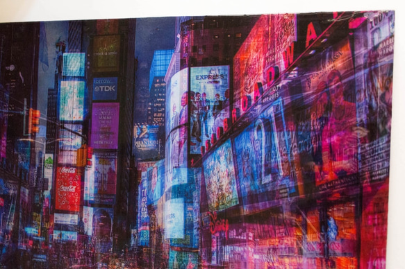 Title "New York, Times Square" contemporary art 第3張的照片