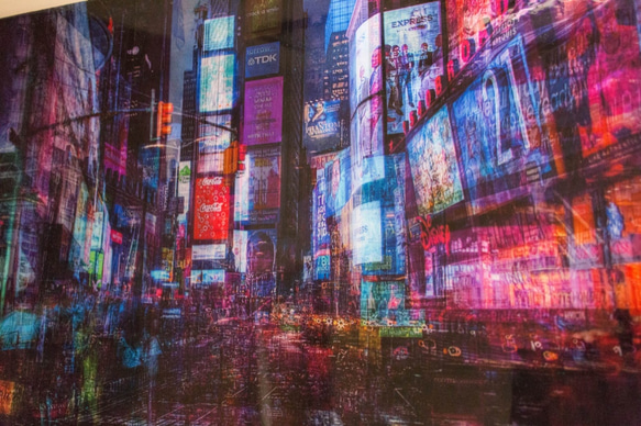 Title "New York, Times Square" contemporary art 第4張的照片