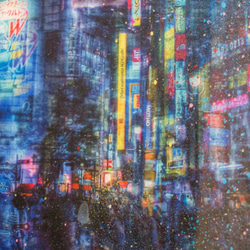 Title "Shibuya,Tokyo" contemporary paint 第2張的照片
