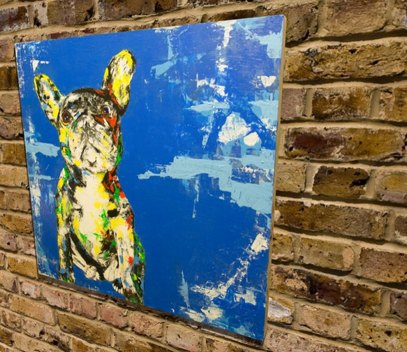 French Bulldog  dog canvas art 第2張的照片