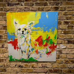 Chihuahua (Solidity Collection) dog canvas art 第1張的照片