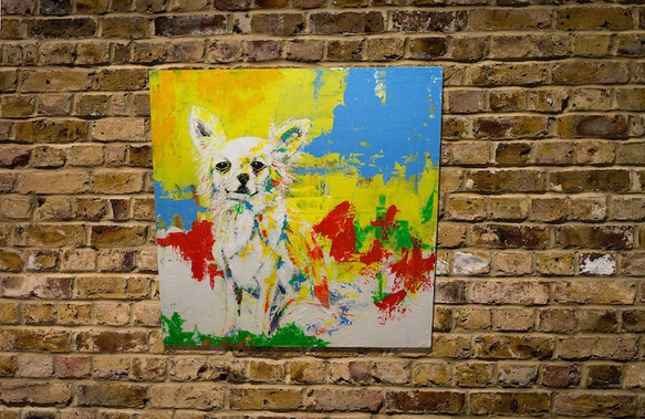 Chihuahua (Solidity Collection) dog canvas art 第1張的照片