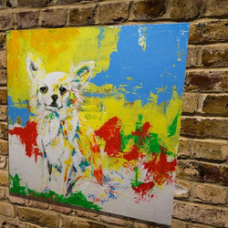 Chihuahua (Solidity Collection) dog canvas art 第2張的照片