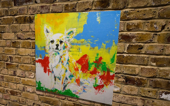 Chihuahua (Solidity Collection) dog canvas art 第2張的照片