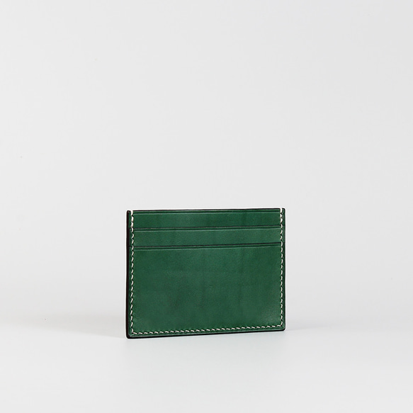 Sensation Leathers X 輕薄卡套_綠色-Card Holder_Green 第1張的照片