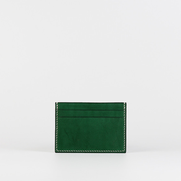 Sensation Leathers X 輕薄卡套_綠色-Card Holder_Green 第2張的照片