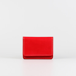 Sensation Leathers X 簡約名片盒_紅色-Card Case_Red 第2張的照片