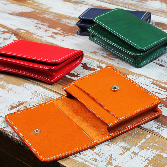 Sensation Leathers X 簡約名片盒_紅色-Card Case_Red 第5張的照片