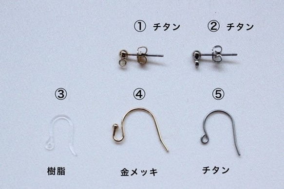 【再販】発芽イヤリング 4枚目の画像