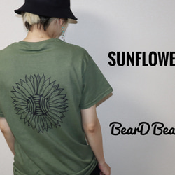 sunflower Tシャツ（ひまわり） 1枚目の画像