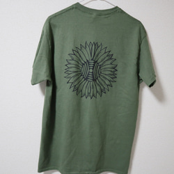 sunflower Tシャツ（ひまわり） 4枚目の画像