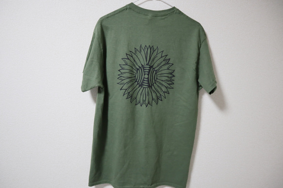 sunflower Tシャツ（ひまわり） 4枚目の画像
