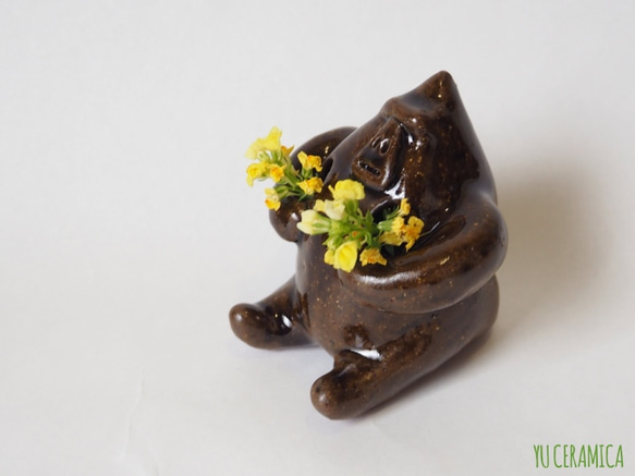 マラカスゴリラの花瓶2/Maracas Gorilla Vase2 5枚目の画像